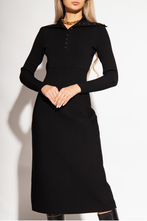 Black Long - Jakari Midi Dress - sleeved dress Tory Burch